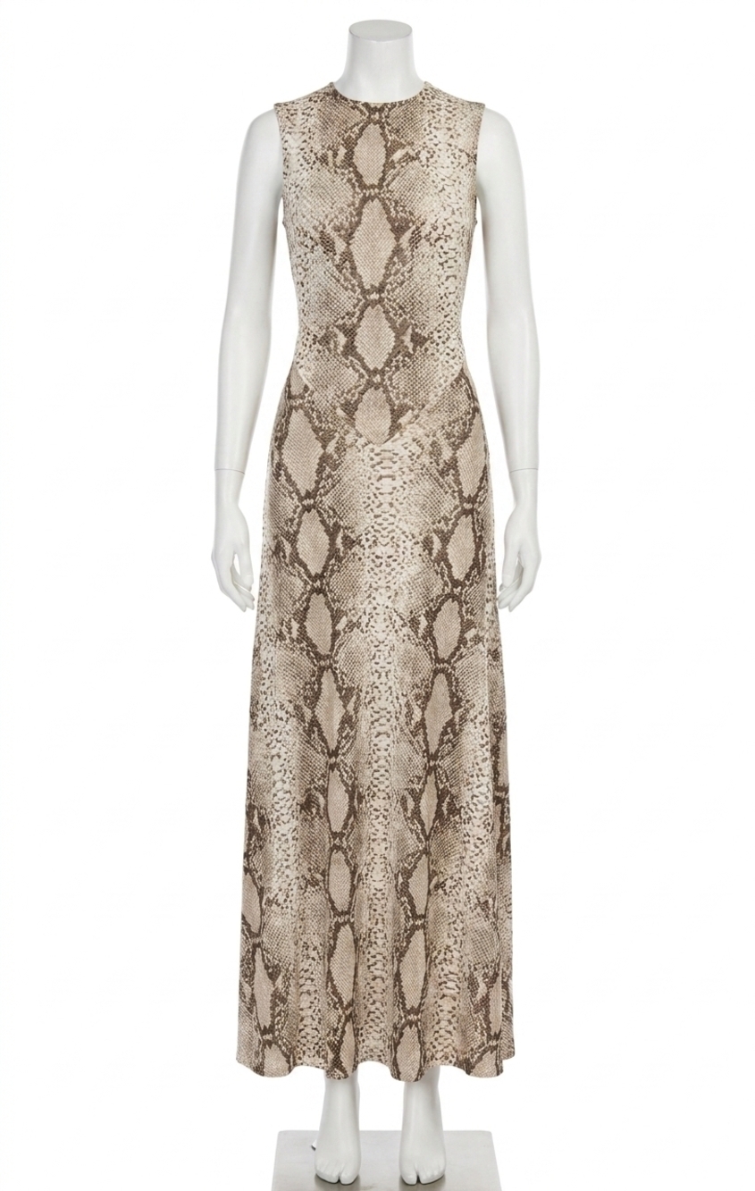 NEW RONNY KOBO women's uzina dress in beige